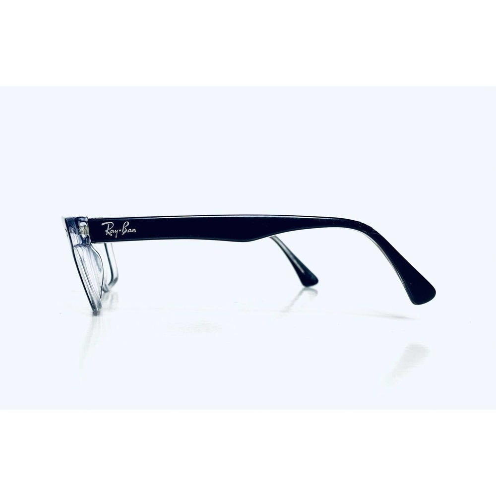 Rayban Black Clear Rectangular Glasses - image 4